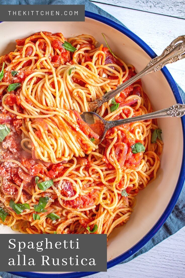 Spaghetti alla Rustica Recipe | How to make Spaghetti all Rustica