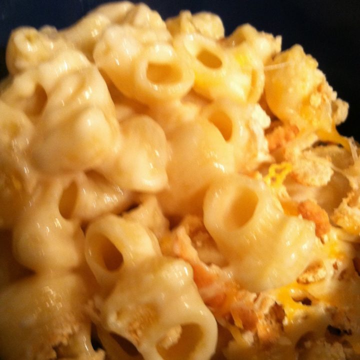 Low Fat Baked Macaroni and Cheese