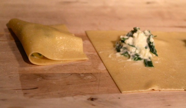 How to Make Spinach Ricotta and Mozzarella Ravioli