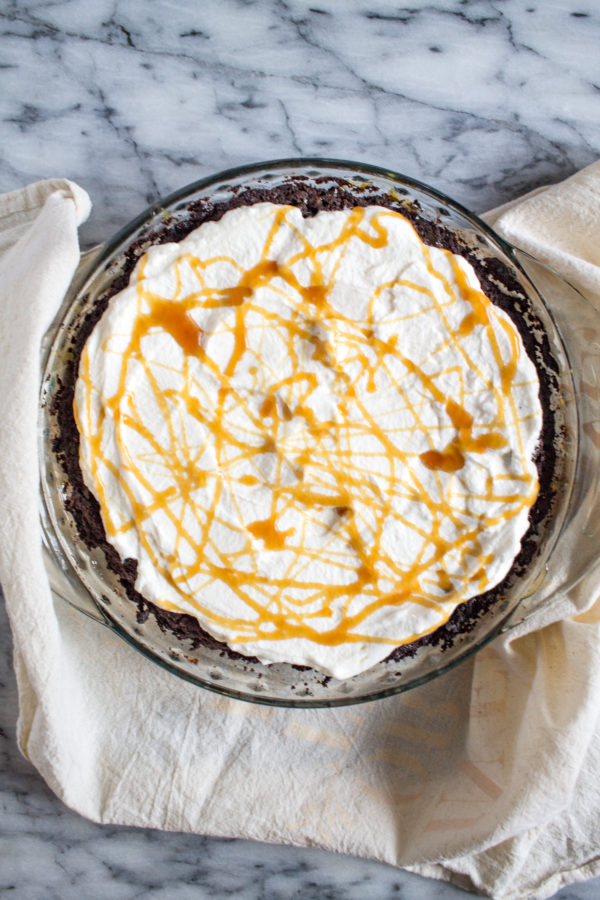 Recipe for Thin Mint Chocolate Pie