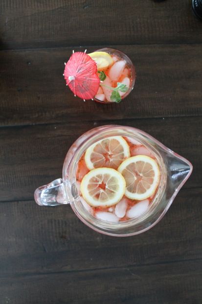 Strawberry Mint Lemonade 2