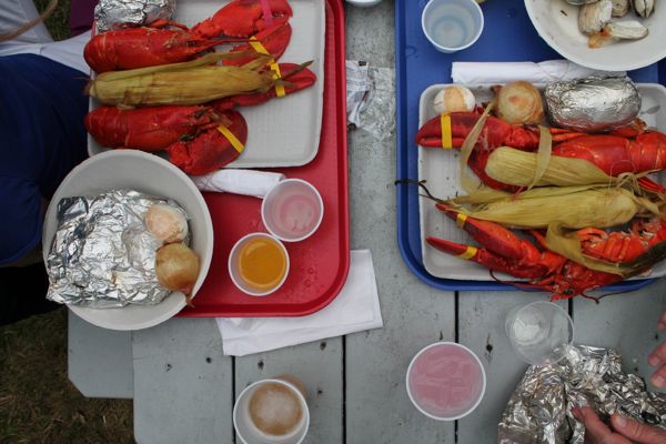 Cabbage Island Clambakes provides visitors with an authentic Maine experience that includes a ferry ride and a traditional Maine feast.