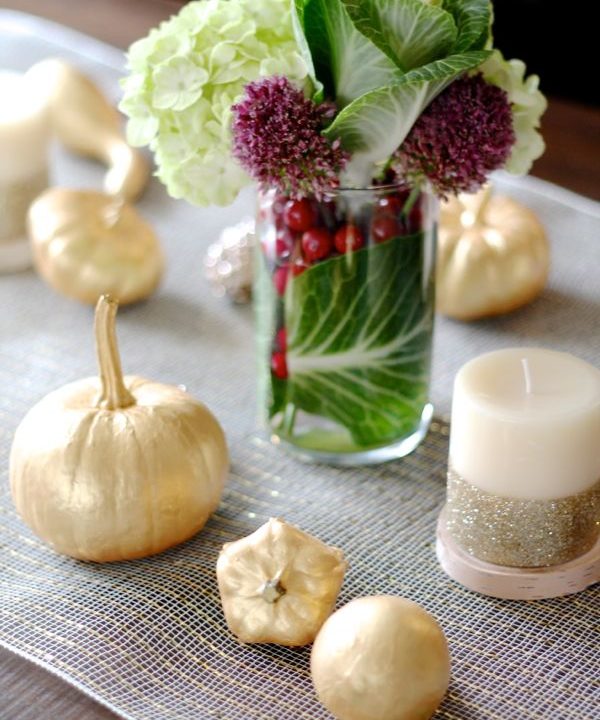 Easy and Elegant Thanksgiving Tablescape