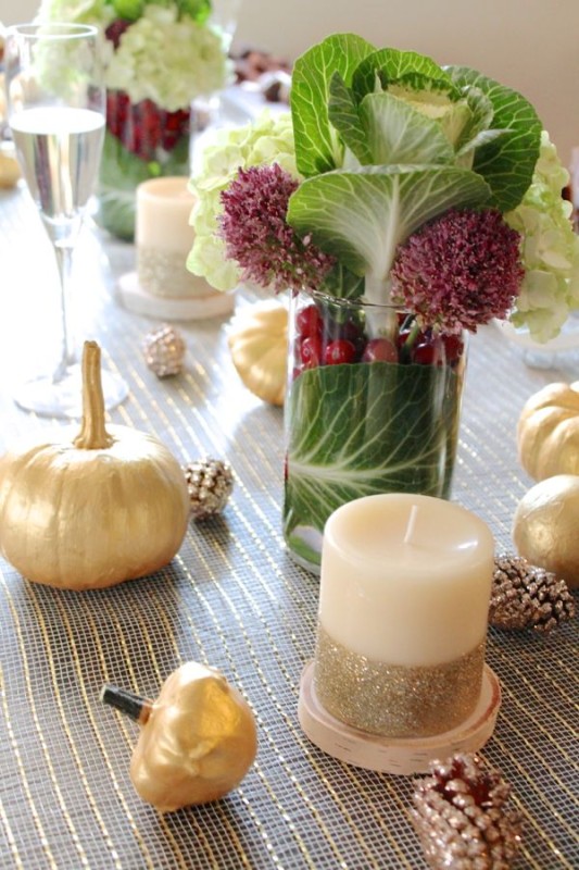 Easy and Elegant Thanksgiving Tablescape