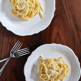 Lemon Parmesan Fettuccine