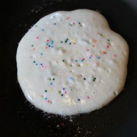 Funfetti Cupcake Pancakes