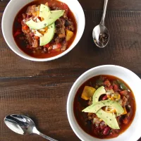 Two Bean Bison Chili