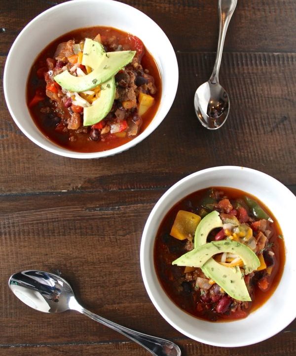 Two Bean Bison Chili