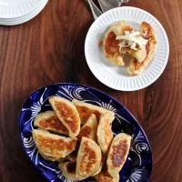 Easy Potato and Cheddar Pierogi