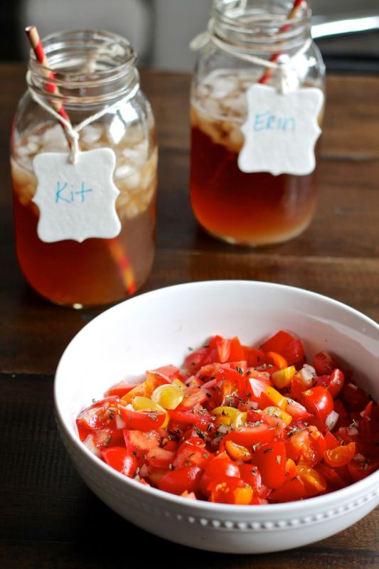 Fresh Tomato Dip Recipe via The Kittchen