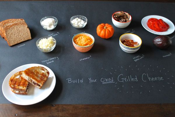 Build Your Own Grilled Cheese Party