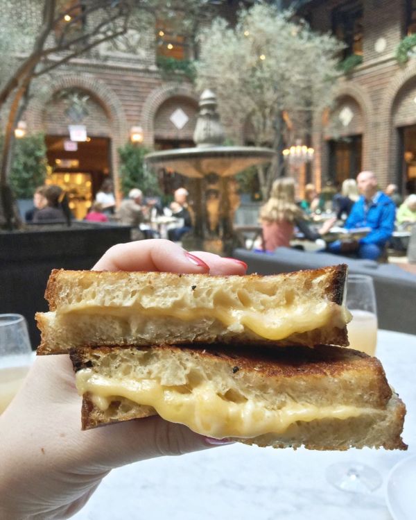 Truffle Grilled Cheese at 3 Arts Club Cafe