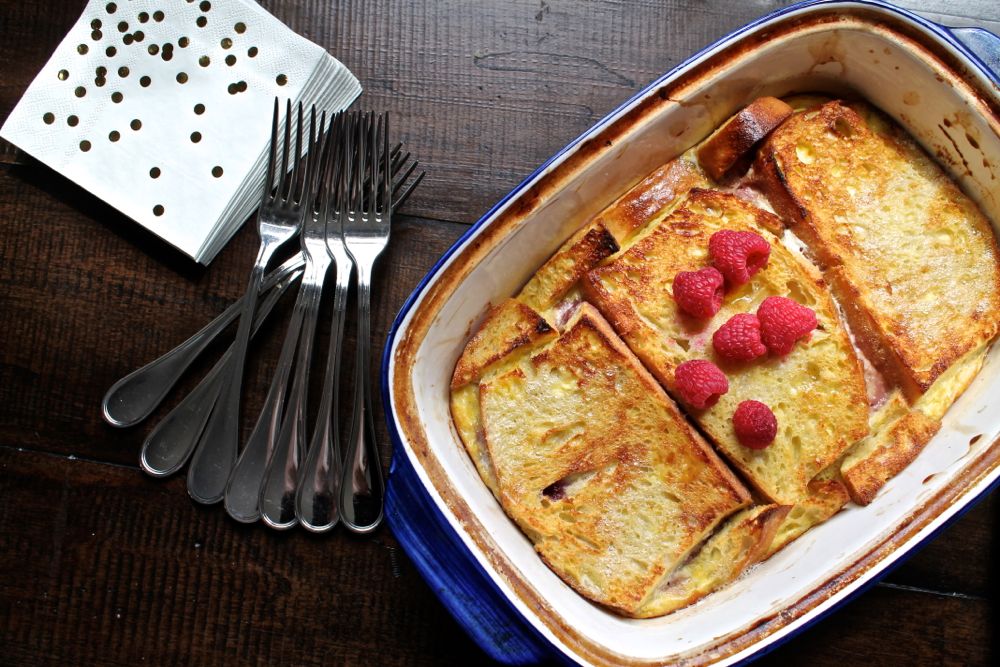 Baked Stuffed French Toast