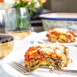 Zucchini Lasagna with Bolognese Sauce