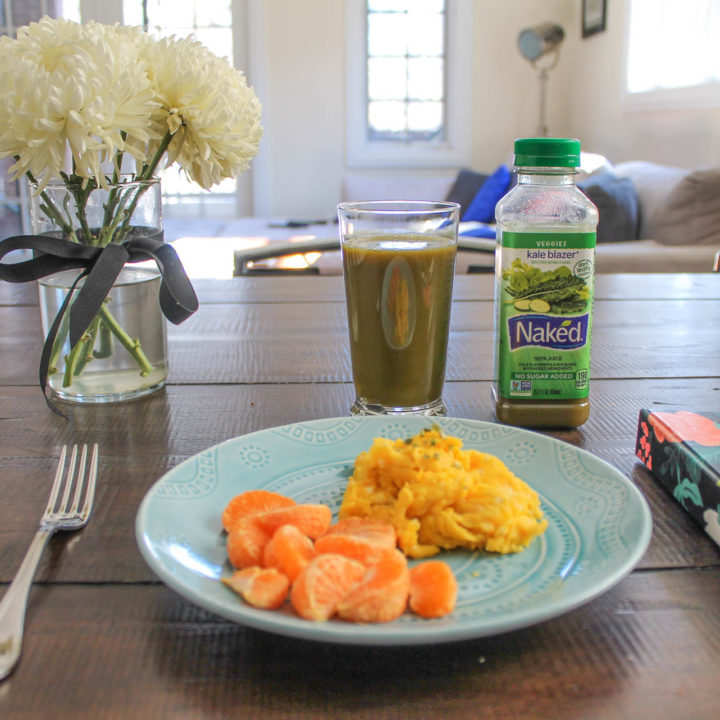 My Morning Routine featuring Naked Juice’s Kale Blazer