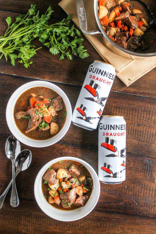 Guinness Stew with Beef and Mushrooms-3