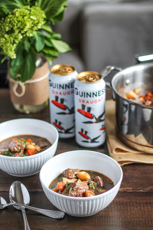 Guinness Stew with Beef and Mushrooms-4