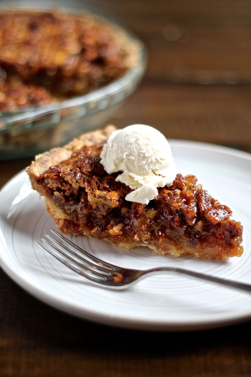 Pecan Pie with a Shortbread Crust - via The Kittchen (vertical)
