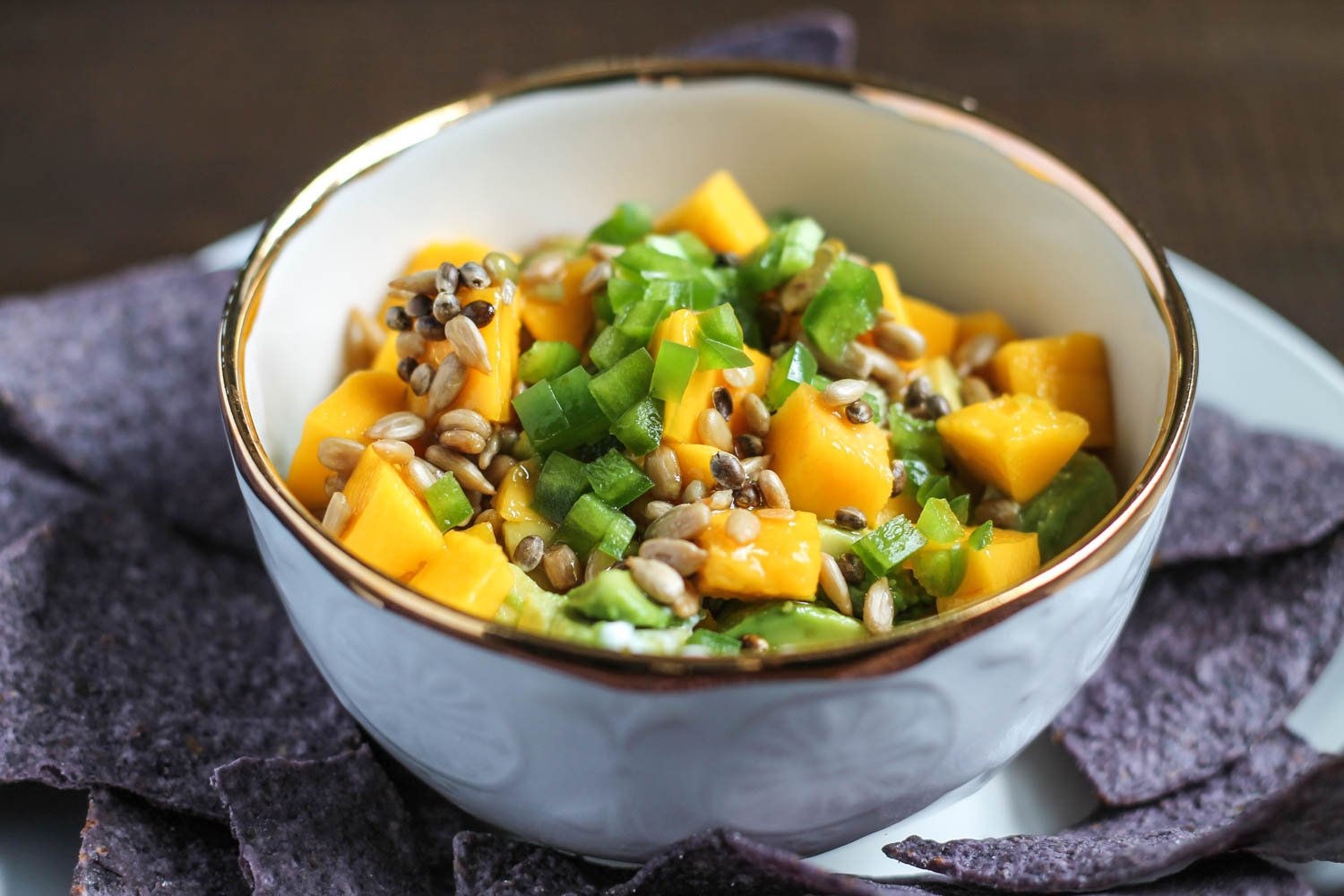 Mango Avocado Yogurt Dip-8