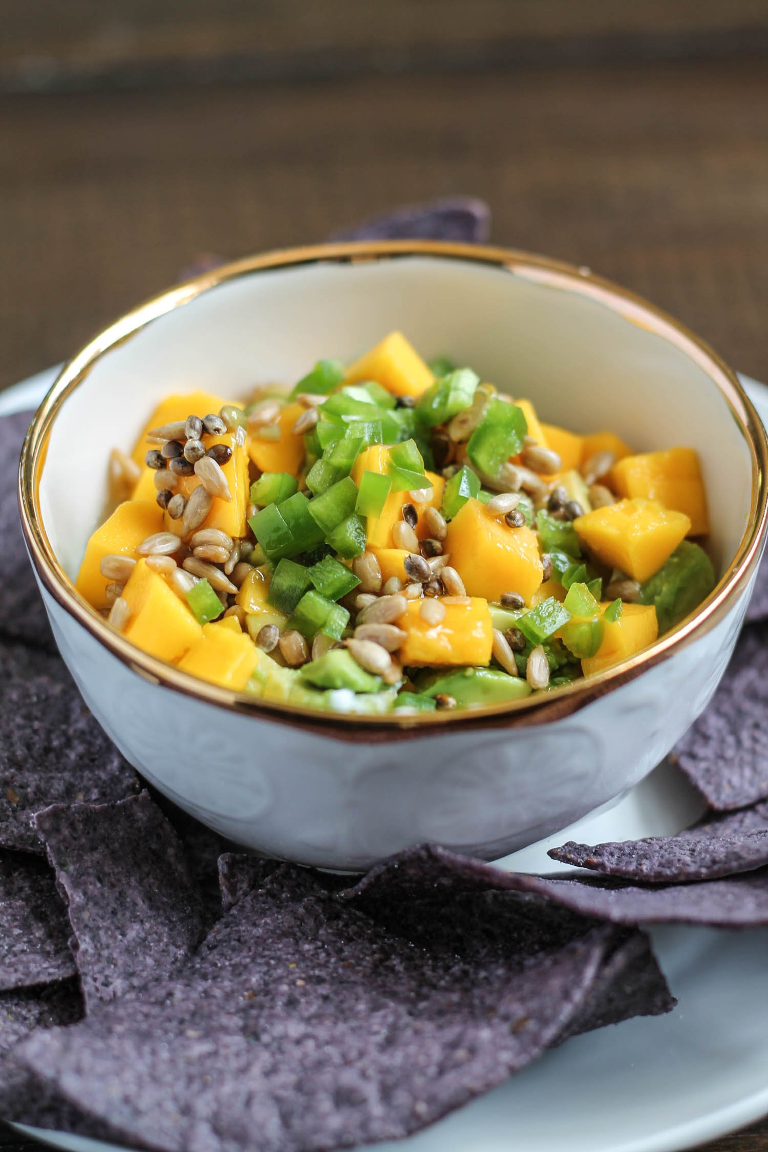 Mango Avocado Yogurt Dip-9