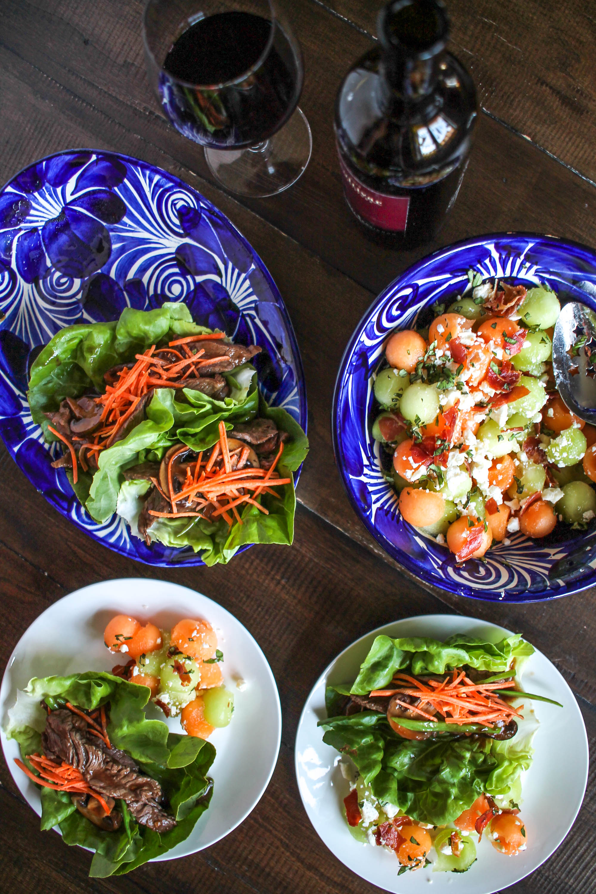 Beef and Mushroom Lettuce Wraps-8