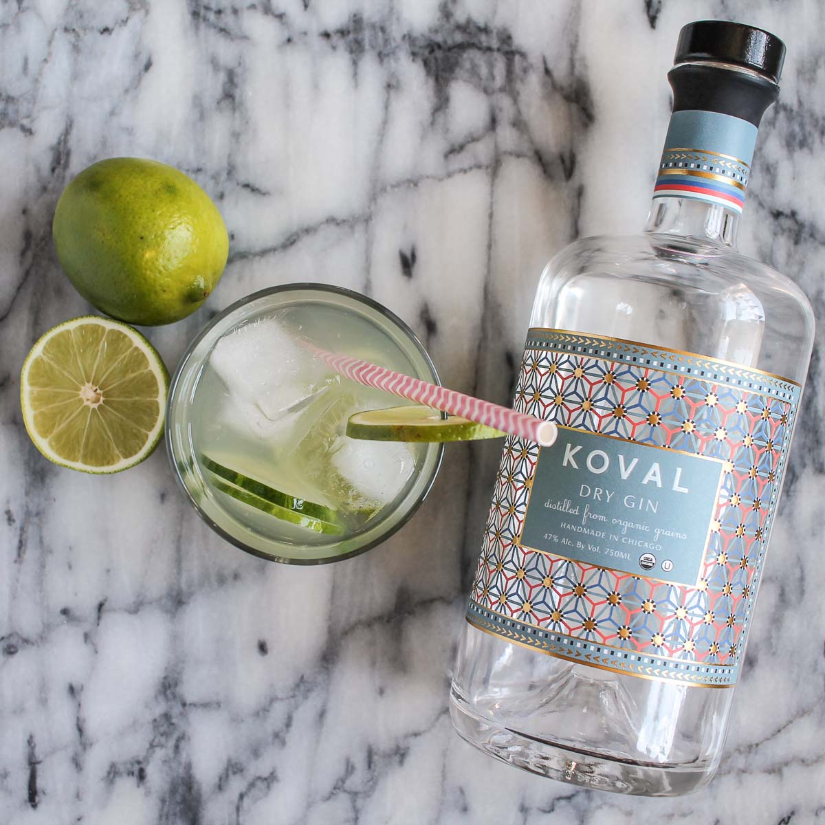 Cucumber Lime Gin and Tonics thekittchen