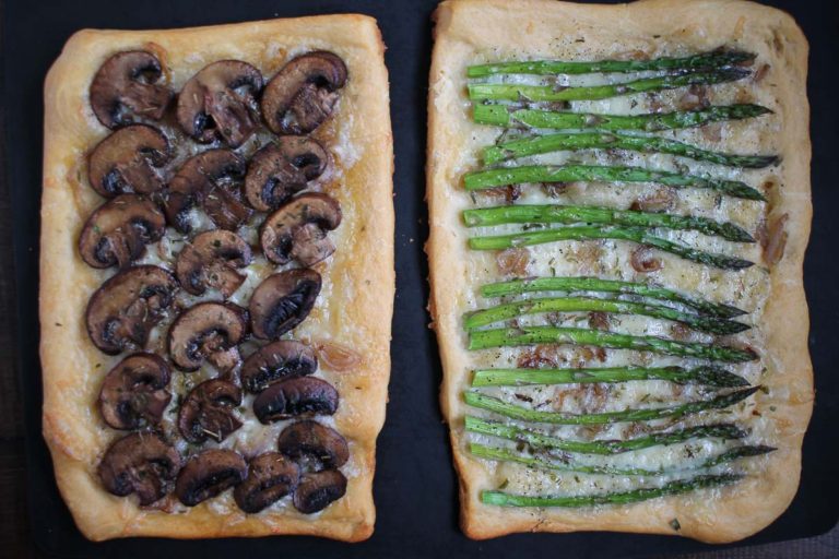 Asparagus And Mushroom Tarts - Thekittchen