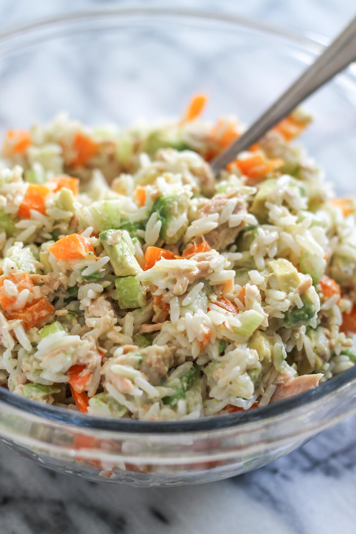 Salmon, Avocado, and Rice Salad - thekittchen