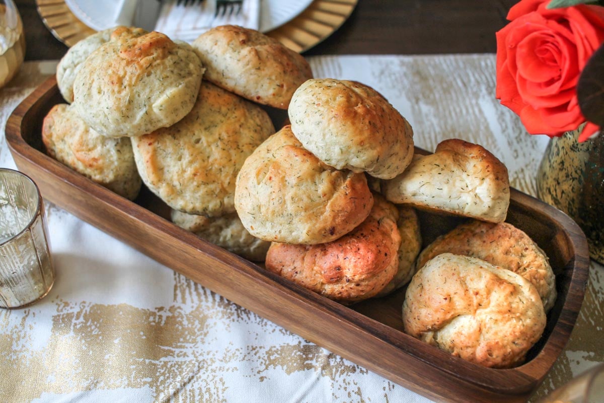 Dill Cottage Cheese Rolls thekittchen