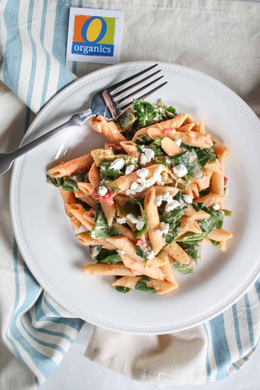 easy-goat-cheese-and-vegetable-pasta-6