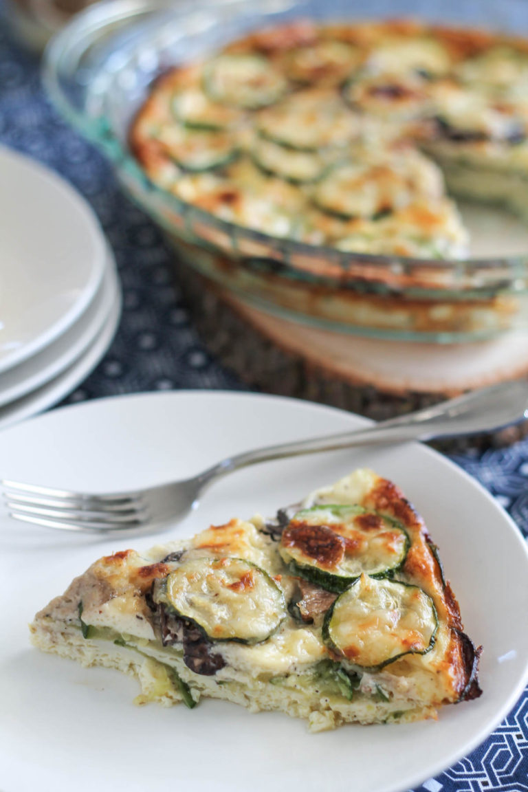 Zucchini Quiche - thekittchen