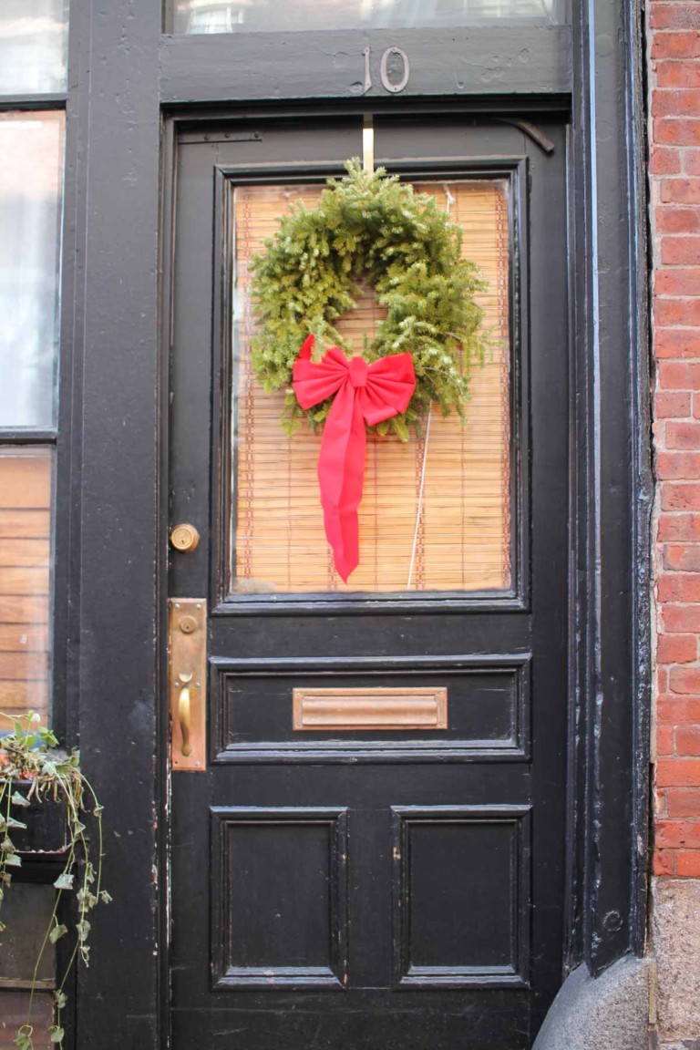 Boston at Christmastime / Holiday Wreath Inspiration - thekittchen