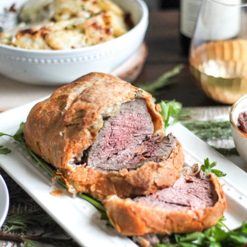 Beef Tenderloin Wrapped in Pastry thekittchen