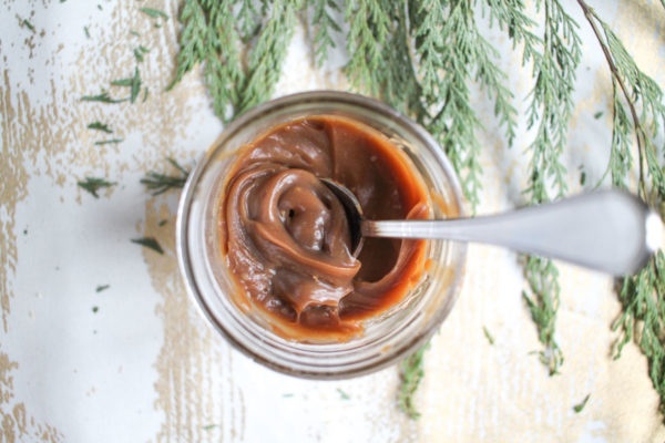 This is the very best caramel sauce recipe - and the secret ingredient is a touch of whiskey. I use this sauce in recipes, over ice cream, and on top of desserts.