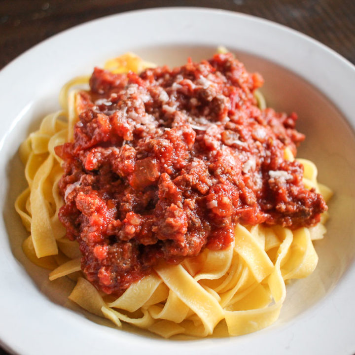 30 Minute Bolognese Sauce