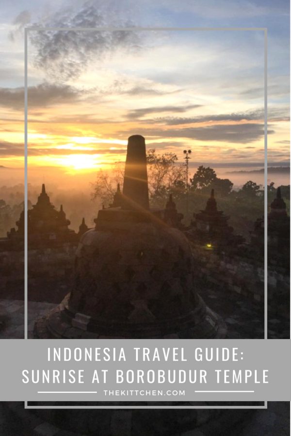 Indonesia Travel Guide | Watching the sunrise from the top of Borobudur Temple is one of the most spectacular travel experiences. #travel #borobudur #indonesia