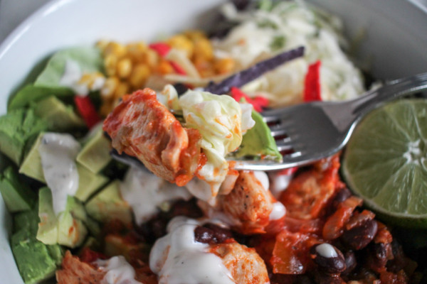Chicken Taco Salad | 21 Homemade Healthy Chicken Recipes | Homemade Recipes