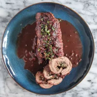 Recipe for Braciole with Red Wine Sauce-2