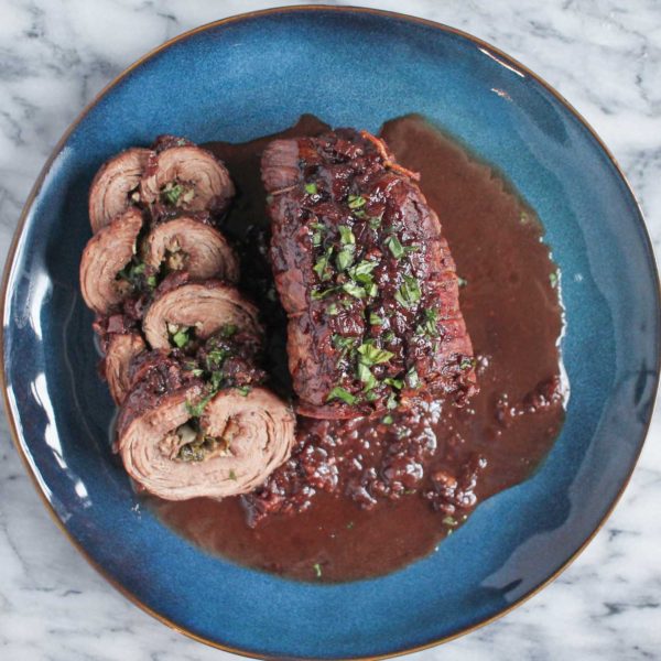 Recipe for Braciole with Red Wine Sauce-4