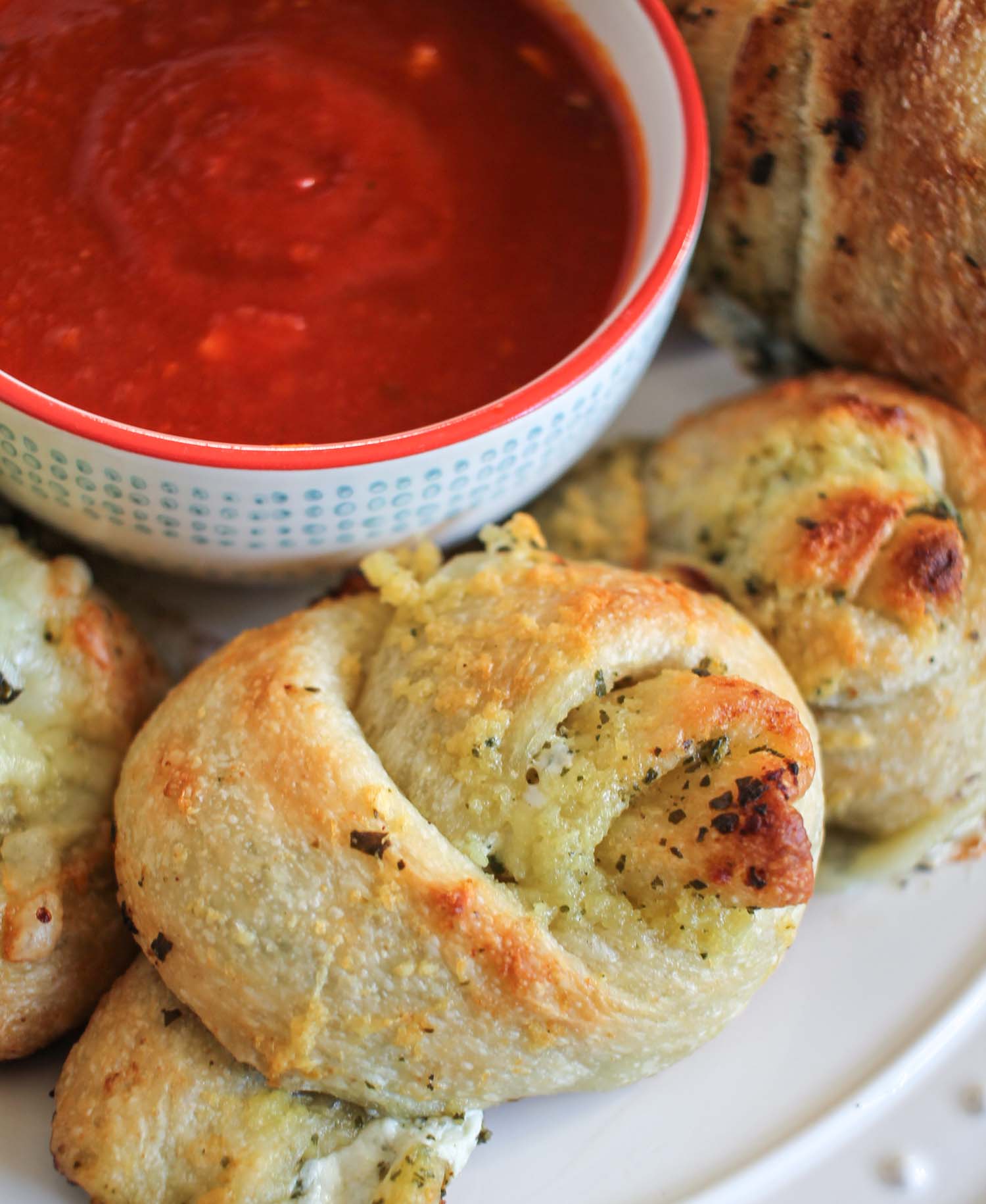 Stuffed Garlic Knots
