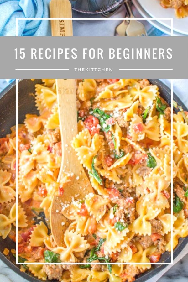 15 Easy Recipes for Beginners | A collection of simple recipes that anyone can make with ease!