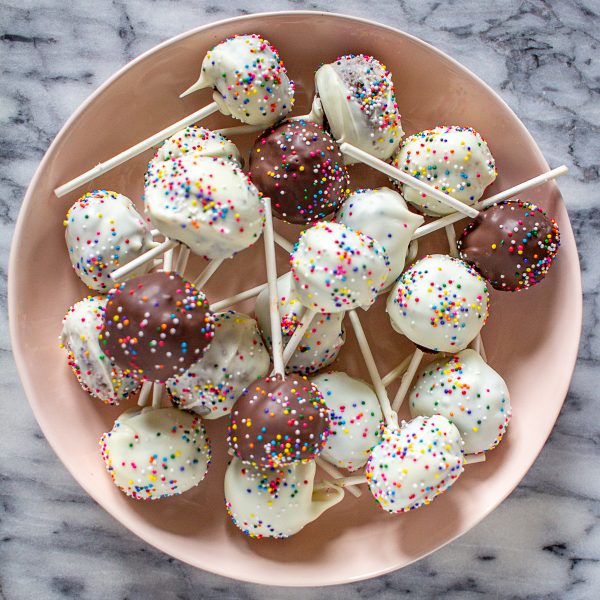How to Make Cake Pops using boxed mix and frosting!