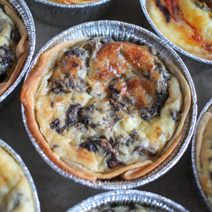 Mini Quiches (as seen on the Steve Harvey Show)