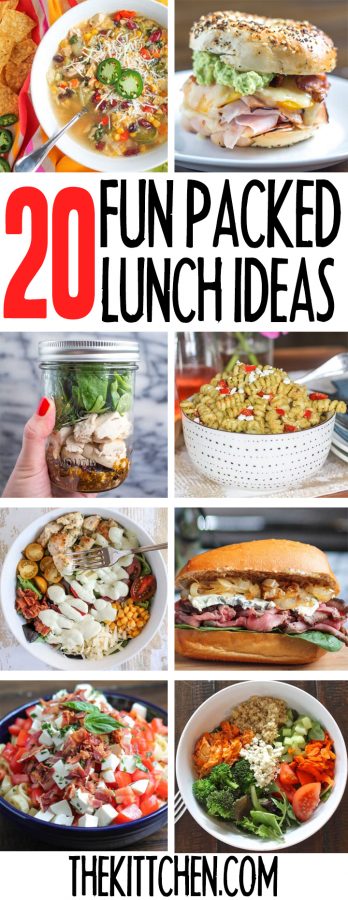 20 Fun Packed Lunch Ideas - thekittchen
