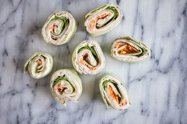 An Easy Packable Lunch: Turkey and Cheese Pinwheels - thekittchen