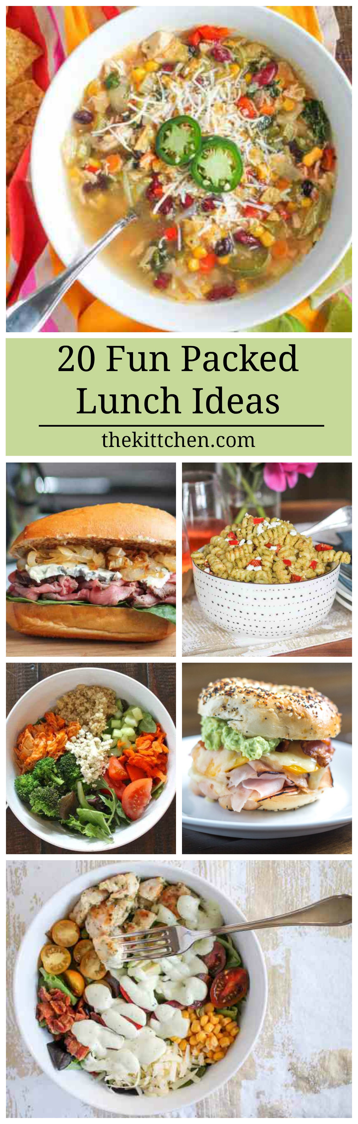 20 Fun Packed Lunch Ideas