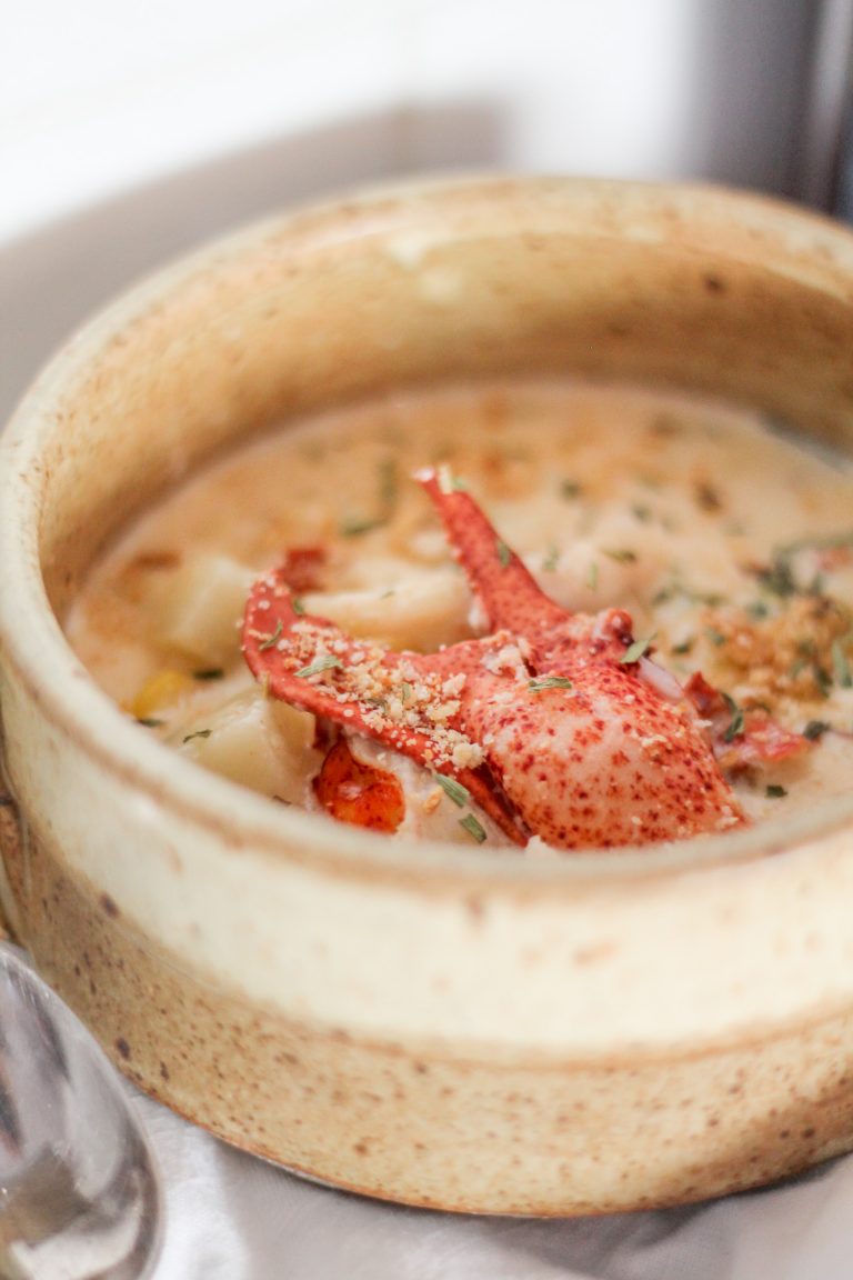 Lobster Corn Chowder - My Mom's Award Winning Recipe