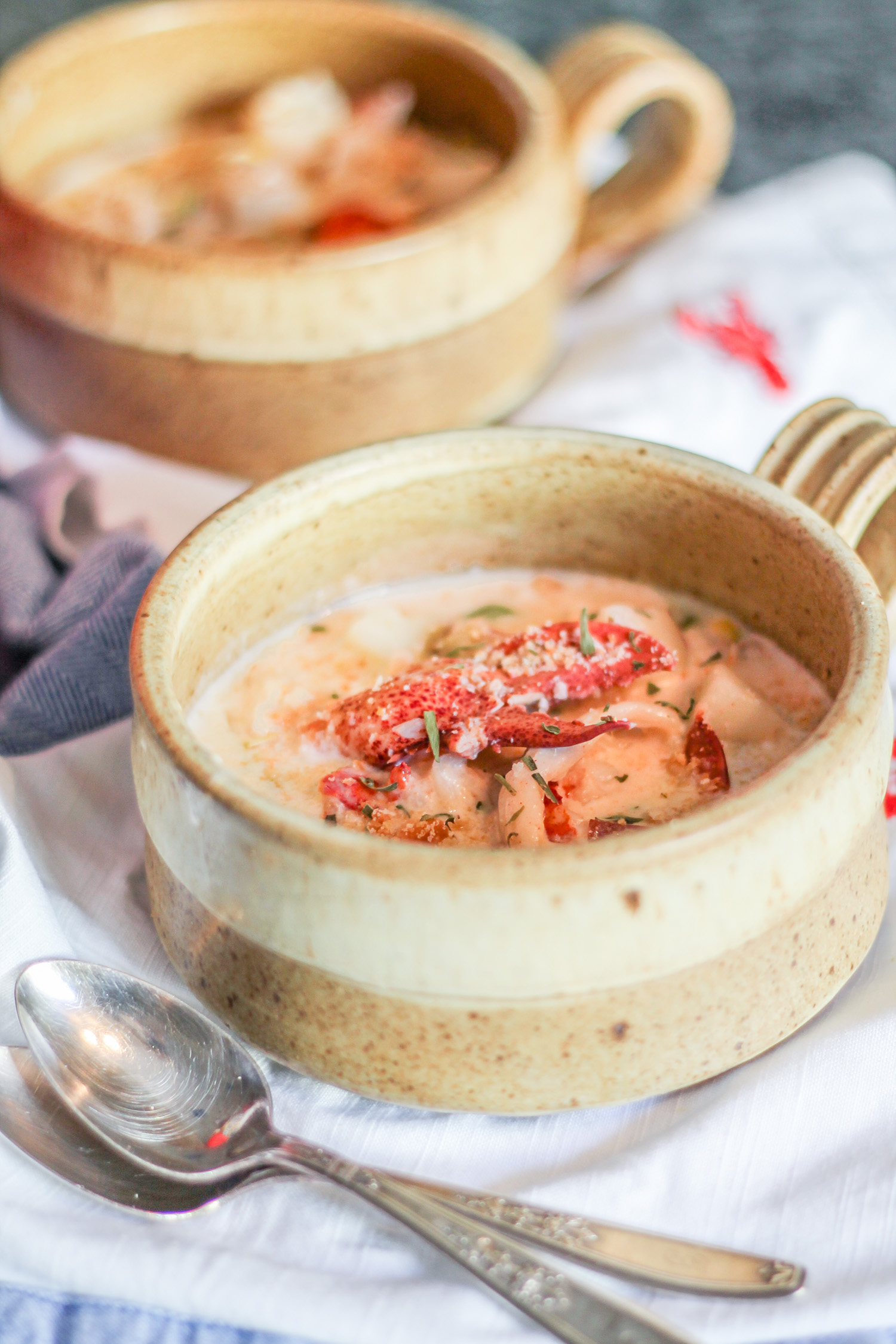 Lobster Corn Chowder - My Mom's Award Winning Recipe