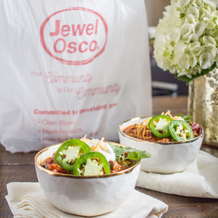 Jewel Osco’s Home Delivery and a Hearty Steak Chili