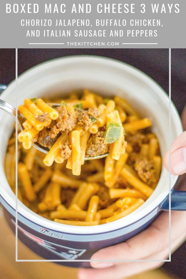 3 Easy Mac and Cheese Recipes made using boxed macaroni and cheese! A perfect weeknight dinner recipe.